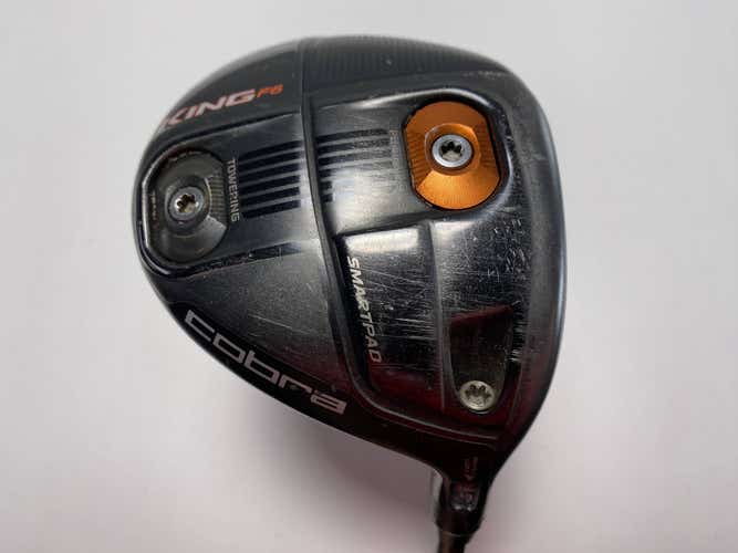 Cobra KING F6 3-4 Fairway Wood 14.5* Matrix Ozik Red Tie Q4 65g Stiff RH