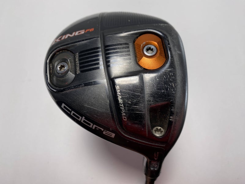 Cobra KING F6 3-4 Fairway Wood 14.5* Matrix Ozik Red Tie Q4 65g Stiff RH