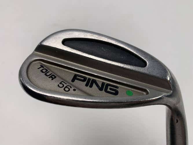 Ping Tour Sand Wedge SW 56* Green Dot 2* Up TFC 100 Stiff Graphite Mens RH