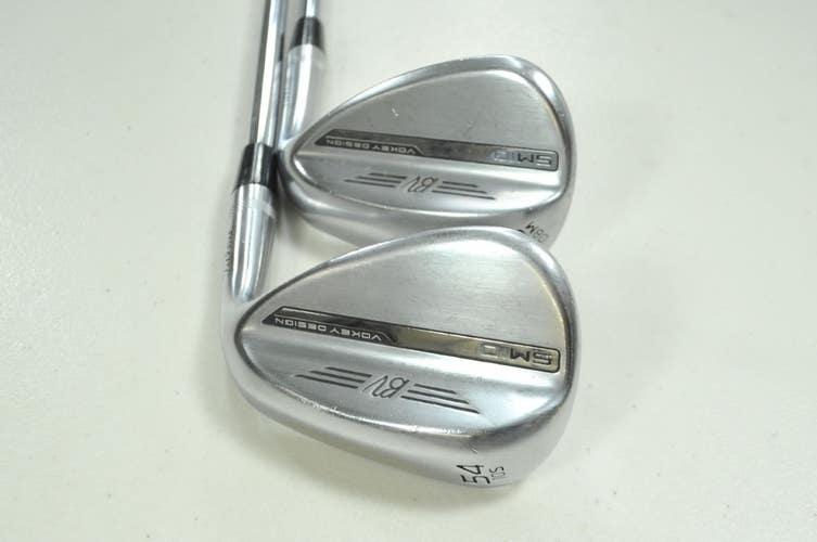 Titleist Vokey SM10 Tour Chrome 54*, 60* Wedge Set Right DG S300 Steel # 199396