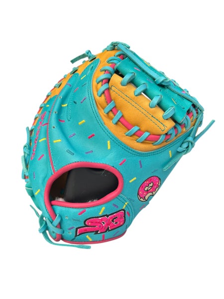 New 33.50 Solid Webbing Teal Sprinkle Edition
