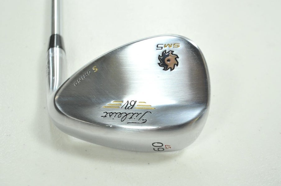 Titleist Vokey SM5 Tour Chrome 60*-07 Wedge RH Project X Rifle 6.0 Steel #199587
