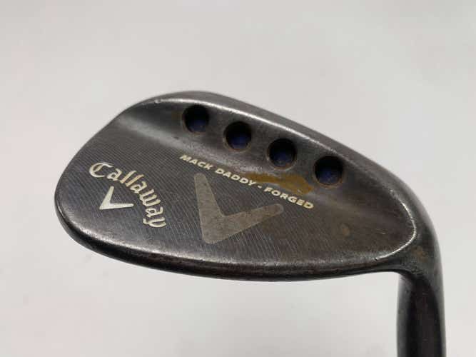Callaway Mack Daddy Forged Slate Sand Wedge 56* 10 SteelFiber i110 Stiff Mens RH