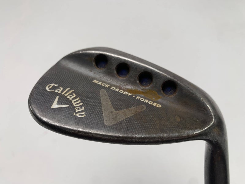 Callaway Mack Daddy Forged Slate Sand Wedge 56* 10 SteelFiber i110 Stiff Mens RH