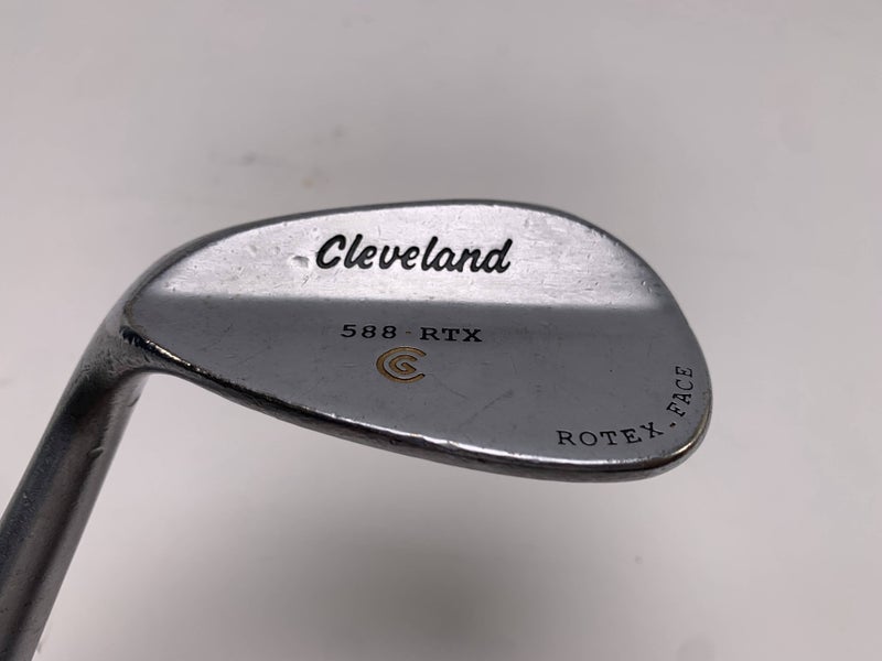Cleveland 588 RTX CB Satin Chrome Gap Wedge GW 52* 10 True Temper DG Mens LH