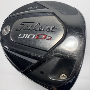 Titleist 910 D3 Driver 8.5* Diamana 'ahina 72 72g Stiff Graphite Mens RH