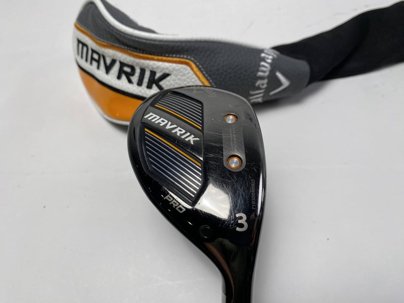 Callaway Mavrik Pro 3 Hybrid 20* KBS Hybrid 80g Stiff Graphite Mens RH HC
