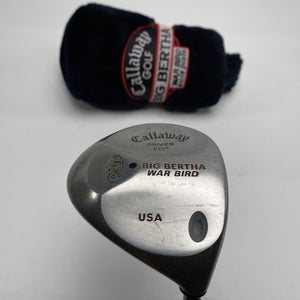 Callaway Big Bertha Warbird Driver 10* RCH 90 Firm Graphite Mens RH HC