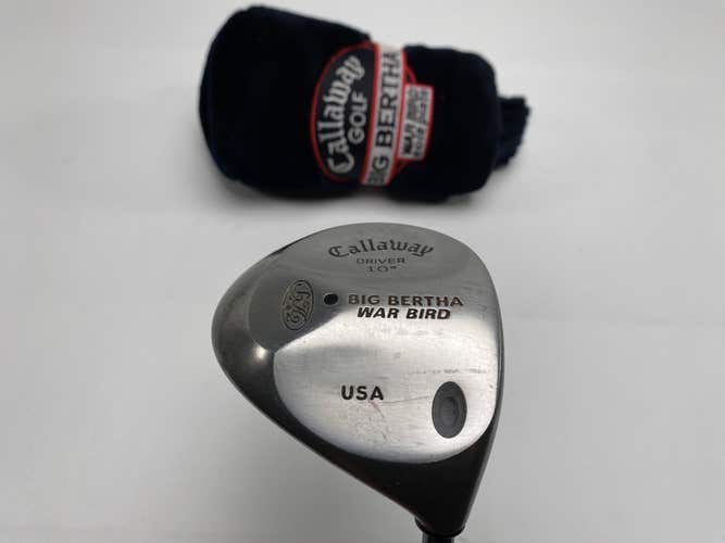 Callaway Big Bertha Warbird Driver 10* RCH 90 Firm Graphite Mens RH HC