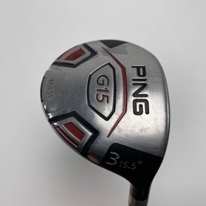 Ping G15 3 Fairway Wood 15.5* TFC149 Extra Stiff Graphite Mens RH