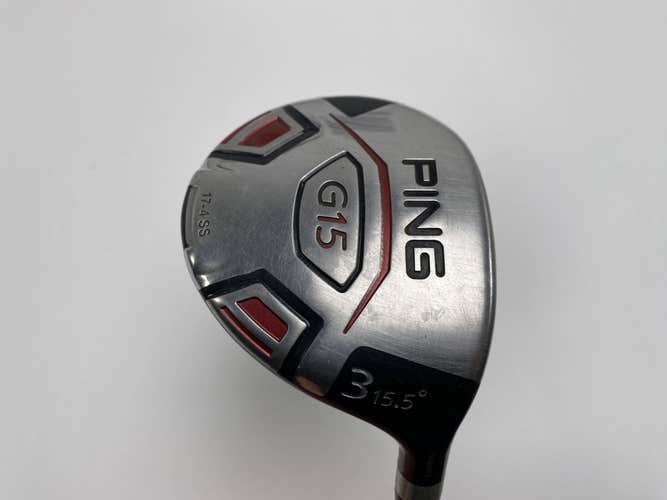 Ping G15 3 Fairway Wood 15.5* TFC149 Extra Stiff Graphite Mens RH