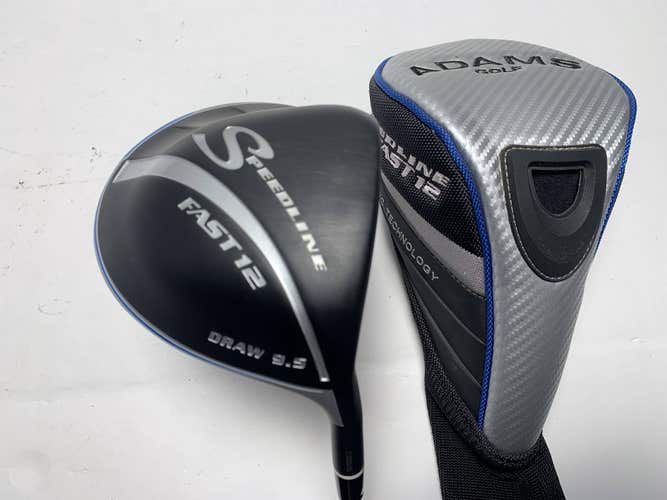 Adams Fast 12 Draw Driver 9.5* Grafalloy ProLaunch Blue 55g Stiff RH HC