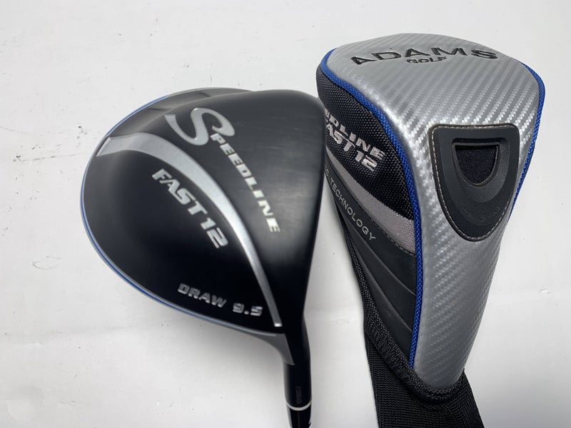 Adams Fast 12 Draw Driver 9.5* Grafalloy ProLaunch Blue 55g Stiff RH HC
