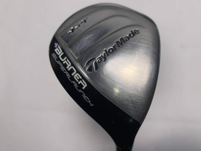 TaylorMade Burner Superlaunch 4 Hybrid 21* REAX 50g Ladies Graphite Womens RH