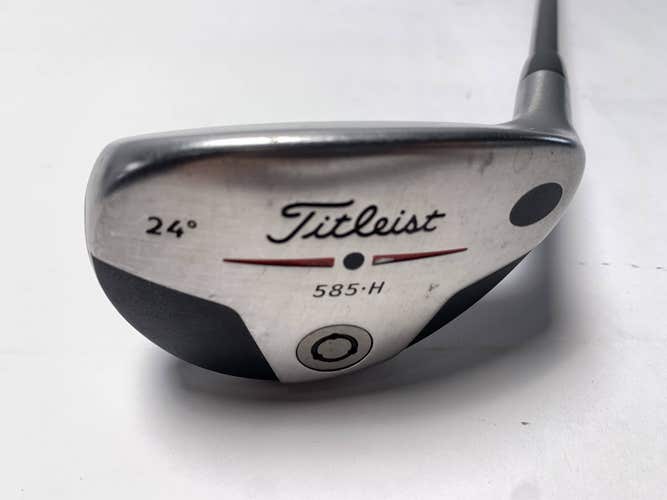 Titleist 585 H 5 Hybrid 24* 4160 Soft Regular Senior Graphite Mens RH