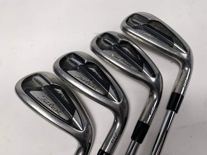 Titleist 714 AP1 Iron Set 7-GW True Temper XP 95 S300 Stiff Steel RH- Missing PW