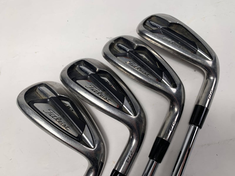 Titleist 714 AP1 Iron Set 7-GW True Temper XP 95 S300 Stiff Steel RH- Missing PW