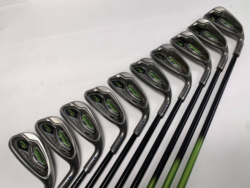 Ping Rapture V2 Iron Set 3-PW+GW+SW Blue Dot TFC 939 I Regular Graphite Mens RH