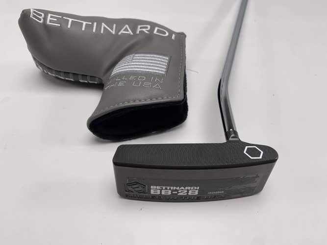 Bettinardi BB28 2023 Single Bend Black Putter 34" Mens RH HC