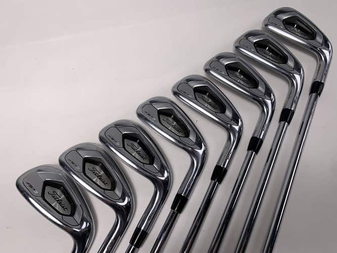 Titleist 718 AP3 Iron Set 4-PW+GW True Temper AMT Black S300 Stiff Steel Mens RH