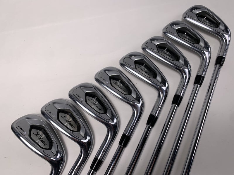Titleist 718 AP3 Iron Set 4-PW+GW True Temper AMT Black S300 Stiff Steel Mens RH