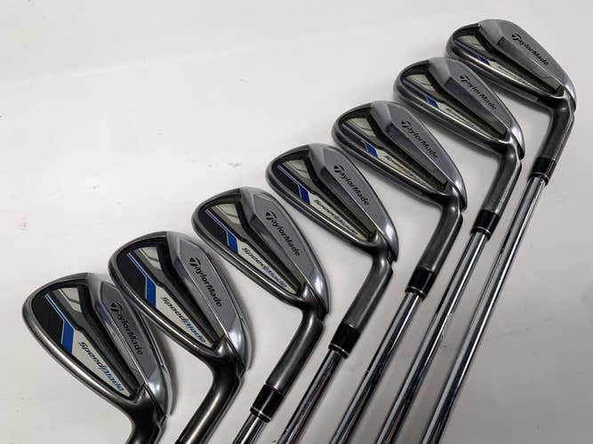 TaylorMade Speedblade Iron Set 3-PW SpeedBlade Stiff Steel Mens RH-No 8 Iron