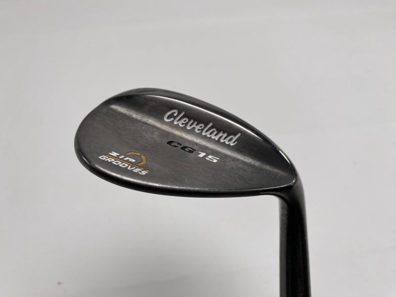 Cleveland CG15 Black Pearl Lob Wedge LW 58* 12 Traction Wedge Steel Mens RH