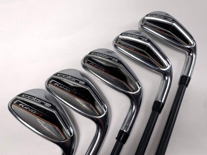 Cobra KING F7 Iron Set 6-PW Fujikura Pro Lite Graphite Mens RH