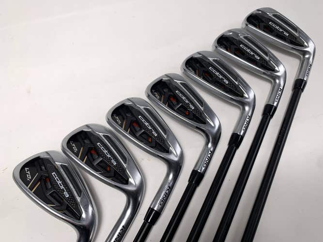 Cobra LTDx Iron Set 5-PW+GW KBS PGI Regular Graphite Mens RH