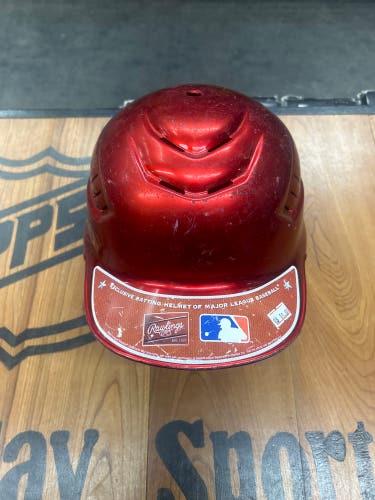 Rawlings Batting Helmet 6 1/2-7 1/2. Red