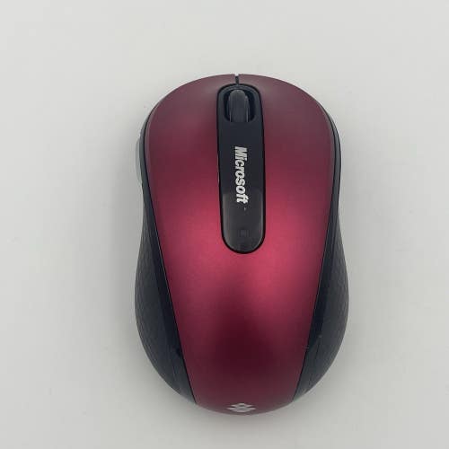 Microsoft Wireless Digital Mobile Mouse 4000 Red - Model 1383 - No Dongle USB