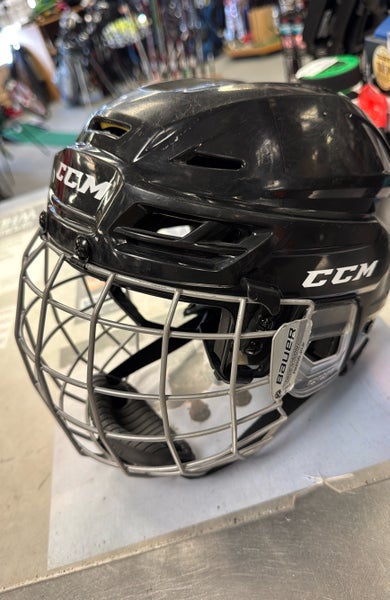 CCM Tacks 310 (Used) Small Black Helmet adult senior sr sm