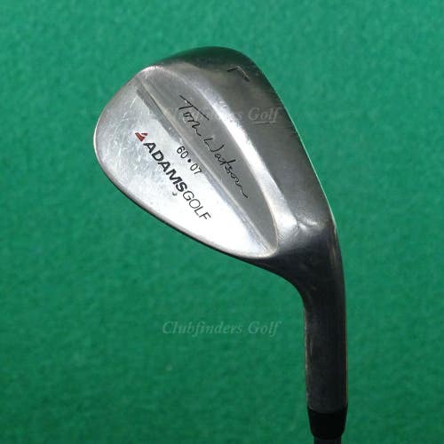 Adams Golf Tom Watson 60-07 60 Lob Wedge Performance Lite Steel Wedge Flex