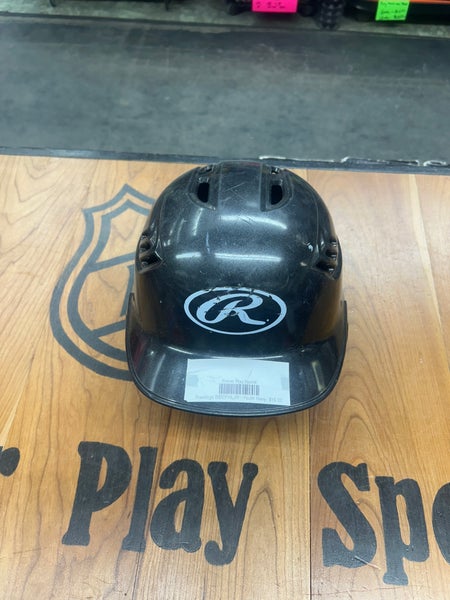 Rawlings Batting Helmet 6 3/8-7 1/8. Black