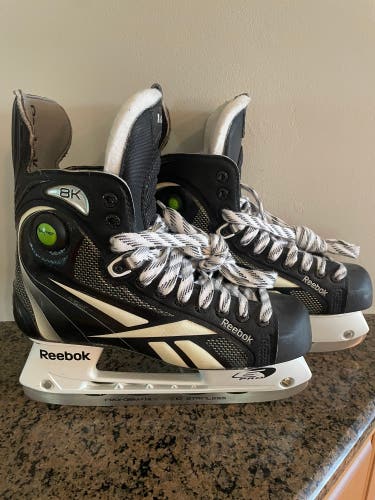 Reebok 8K Pump Hockey Skates Regular Width 8 (Used)