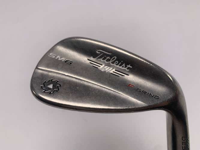 Titleist Vokey SM6 Steel Grey Gap Wedge GW 52* 8 Bounce F-Grind Wedge Mens RH