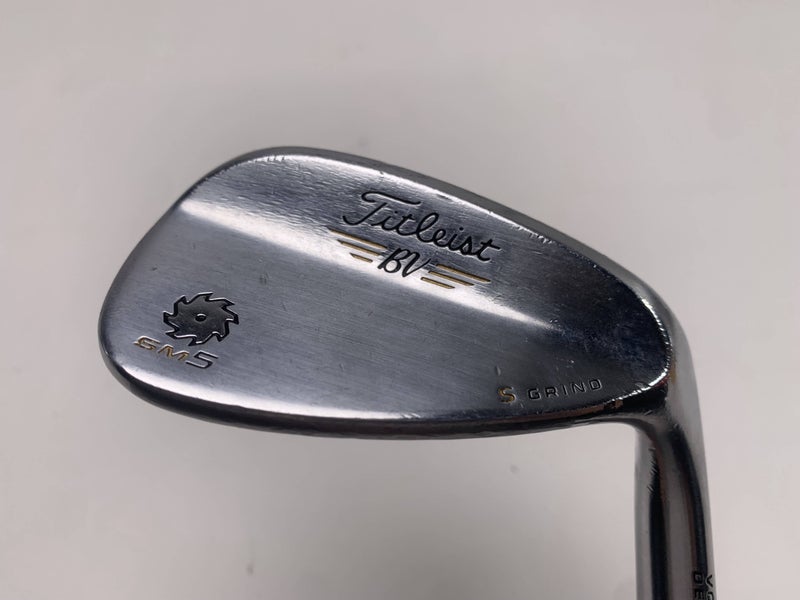 Titleist Vokey SM5 Tour Chrome Sand Wedge SW 54* 10 Bounce S-Grind Wedge Mens RH