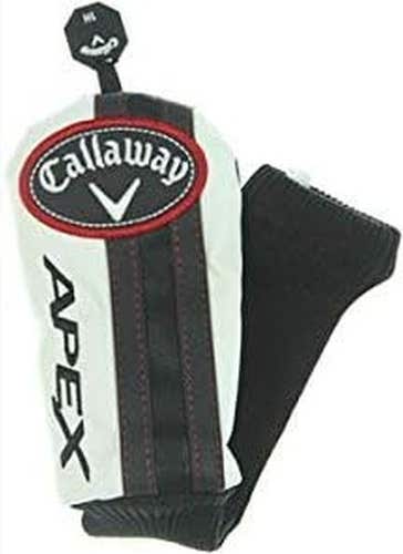 Callaway Apex 19 Hybrid Headcover (Black/White/Red) Rescue Golf Club Cover NEW