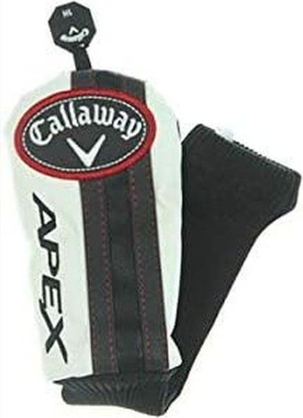 Callaway Apex 19 Hybrid Headcover (Black/White/Red) Rescue Golf Club Cover NEW