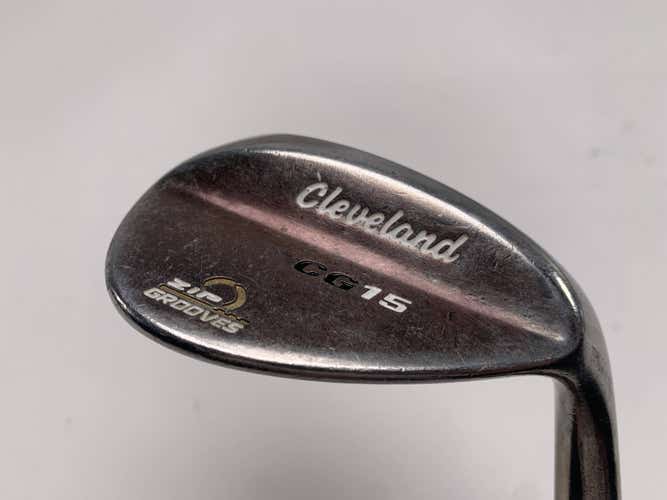 Cleveland CG15 Satin Chrome Sand Wedge SW 56* 10 Bounce Wedge Steel Mens RH