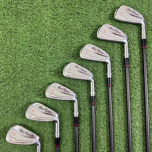 Ben Hogan PTX Pro Forged Iron Set 4-PW Recoil ES 780 F4 Stiff +3/4 Long