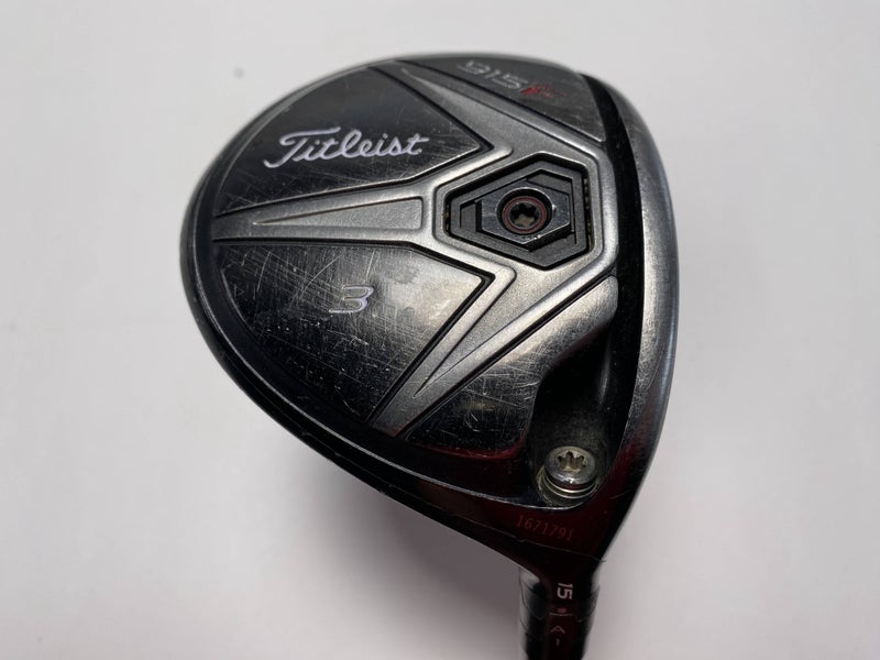 Titleist 915 F 3 Fairway Wood 15* Diamana S+70x5ct 70g Stiff Graphite Mens RH