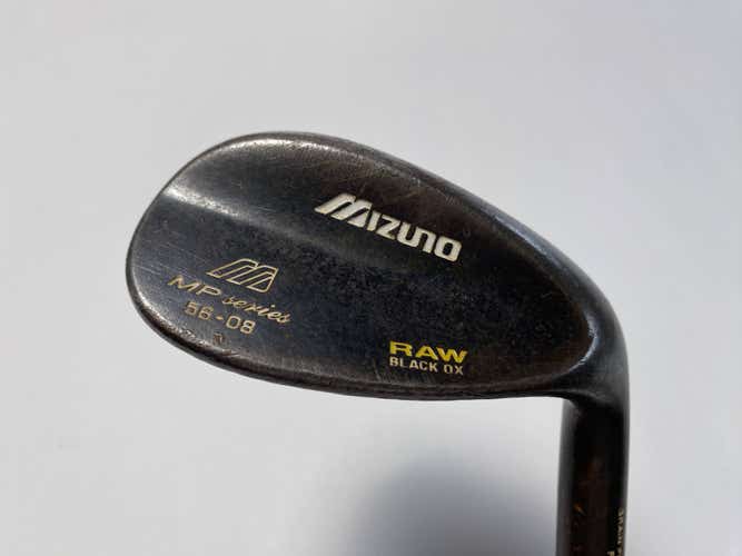 Mizuno MP Raw Black Ox Wedge 56* 8 Bounce True Temper DG Wedge Steel Mens RH