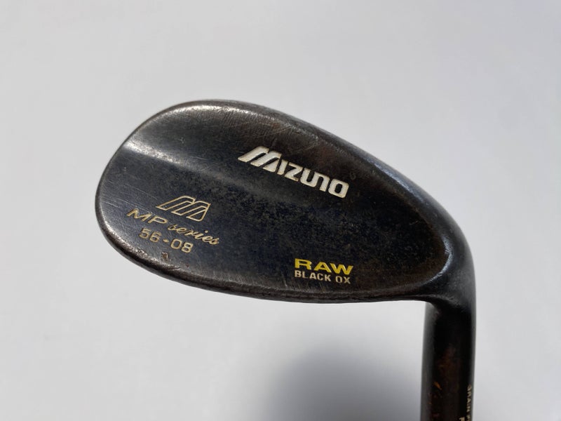 Mizuno MP Raw Black Ox Wedge 56* 8 Bounce True Temper DG Wedge Steel Mens RH