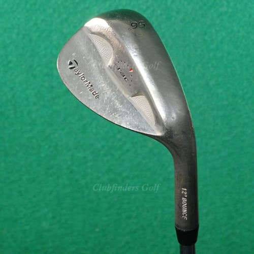 TaylorMade RAC Chrome 56-12 56 Sand Wedge Stepped Steel Wedge Flex