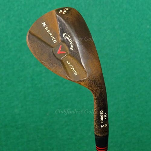 Callaway X Series Jaws Vintage 56-16 56 Sand Wedge Stepped Steel Wedge Flex