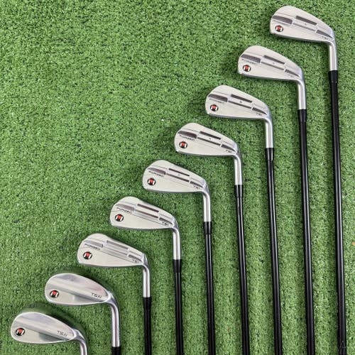 Maltby TS1 TSW Combo Iron Set 5-PW GW 54 58 Fujikura Vista Pro 1R -1.5 Short