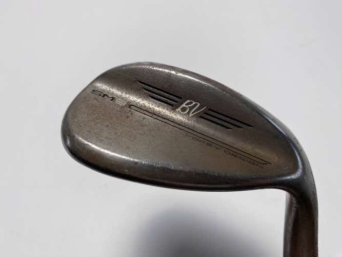 Titleist Vokey SM9 Raw Lob Wedge LW 60* 12 Bounce D-Grind Wedge Steel Mens RH
