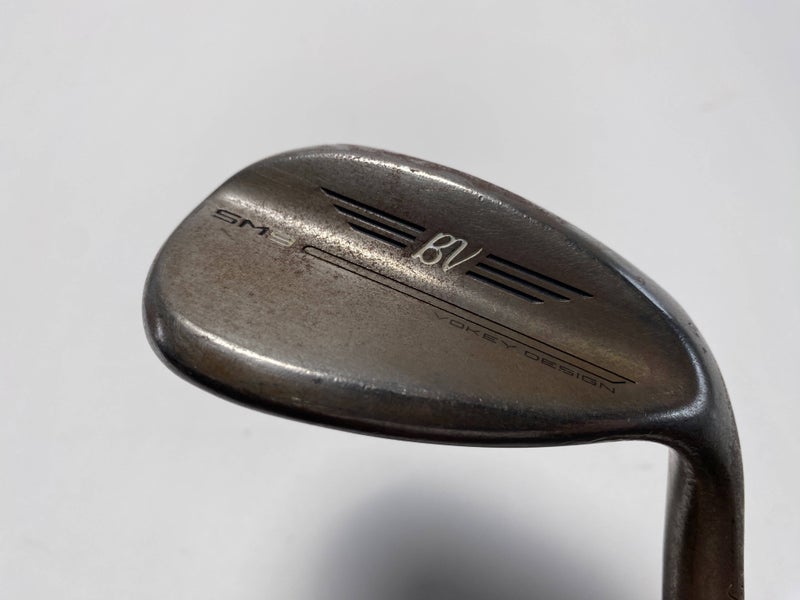 Titleist Vokey SM9 Raw Lob Wedge LW 60* 12 Bounce D-Grind Wedge Steel Mens RH