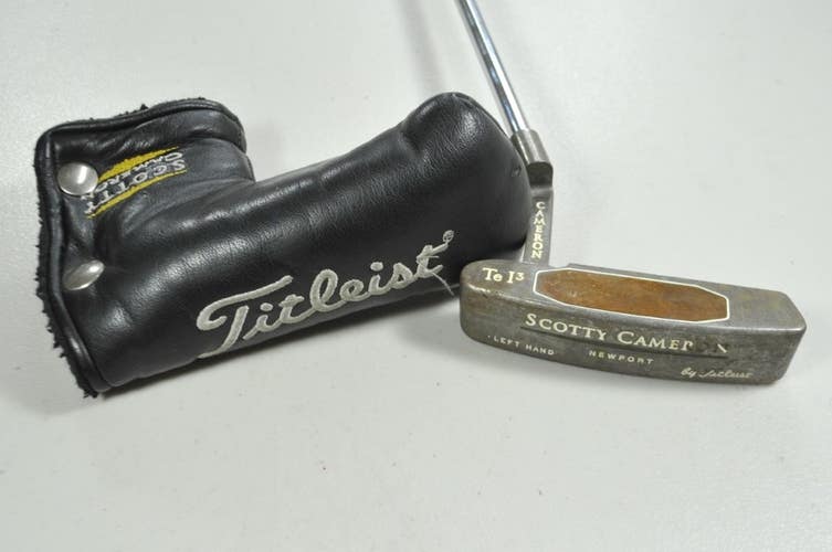 LEFT HAND Titleist 1997 Scotty Cameron Teryllium TeI3 Newport 33" Putter #199442